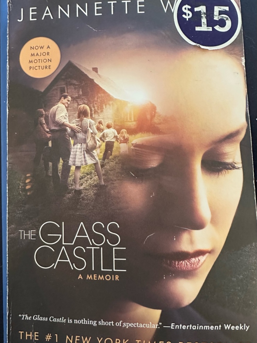 The Glass Castle - Jeannette Walls (Paperback) - Brown/Tan Cover